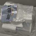 kathson Rabbit Gravity Auto Feeder Set 35oz Hanging Automatic Food Water Dispenser Cage Automatic Feeder Set for Rabbit Chinchilla Guinea Pig Hedgehog Ferret Kitty Puppy (Blue)