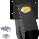 BETOOLL A-Frame 1pcs Bracket Swing Set Bracket for Heavy Duty Swing Set Includes Mounting Hardware, Ideal for Indoor and Outdoor Playgrounds (1 Bracket-Black)