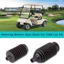 10L0L Golf Cart Steering Rack & Pinion Dust Boot for Club Car DS 1997-up, Steering Gear Box Seal Bellows, Replace OEM 1013035 101880001