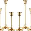 Candlestick Holders,Taper Candle Holder for Candlesticks Gold Brass Vintage Candle Stick Candle Holder Candelabra Candle Holder for Fireplace Party Dining Home