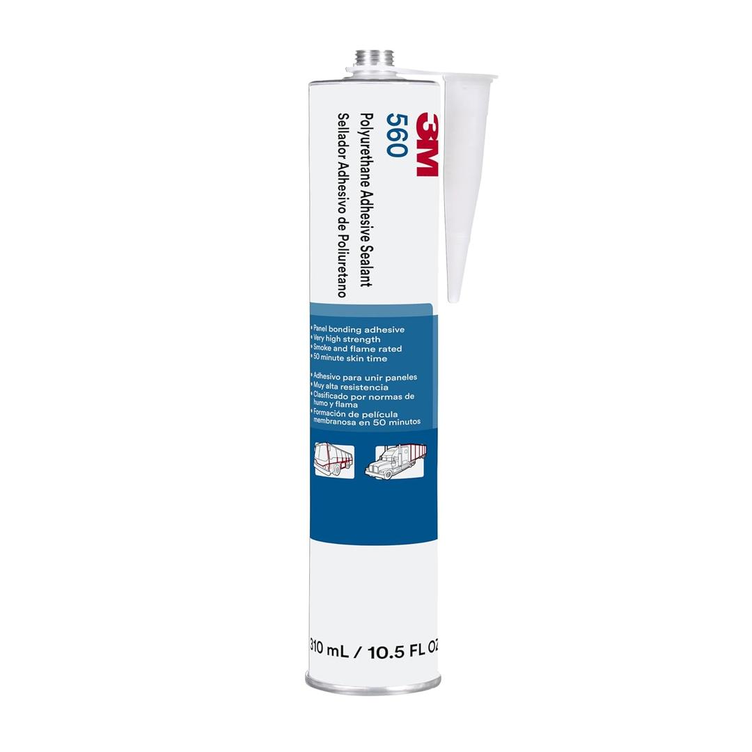 3M Polyurethane Adhesive Sealant 560, Black, 310 mL Cartridge