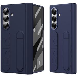 Compatible with Samsung Galaxy Z Fold 7 Case with Stand Built-in Screen Protector, Hinge Protective Case Full-Body Shockproof Protective Phone Case Compatible with Galaxy Z Fold 7 (Blue)