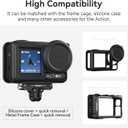 Magnetic Quick Release Mount Adapter Compatible with DJI Action 5 Pro/Action 4