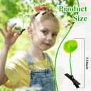 50 Pcs Sprout Clips Little Grass Hair Clips Bean Style Plant Hairpins Sprout Hair Clips Hair Accessories Gift for Women Girls Kids Party SchoolGrass)