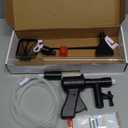 QZQ Aquarium Gravel Cleaner [2026 Edition] Vacuum Fish Tank Vacuum Cleaner Tools for Aquarium Water Changer with Aquarium Thermometers Fish Net kit Use for Fish Tank Cleaning Gravel and Sand