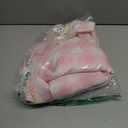 Softalker Pink Gingham Tablecloth Rectangle, Outdoor Linen Cotton Checkered Table Cloth with Tassel, Heavy Duty Wrinkle Free Buffalo Plaid Table Cover for Kitchen Dining Home Party - 55 x 84 Inch