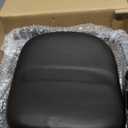 MOONCOOL Oversized Bike Seat with Backrest, 11.5"  9.5" Wide Padded Saddle with Back-Support Cushion, Fits 7/8 (22.2 mm) Seat Posts for Bicycle, Tricycle & Exercise Bikes (Black with Grey)