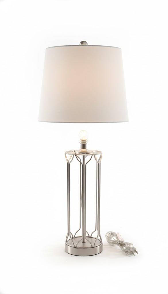 QiMH Touch Control Table Lamps of 2 with USB A+C Ports, 3-Way Dimmable Bedside Lamp for Living Room Bedroom House, Modern Nightstand Lamp with 2 LED Bulbs