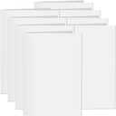 8 Pack, Inventiv 30 Second Recordable DIY Greeting Card, Voice Recorder Module, Blank White/Apply Custom Design Artwork