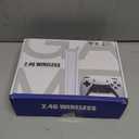 2026 Upgraded Retro Gaming Console, 20,000+ Retro Game Stick, 23 Emulators, Built-in Classic Video Games, 4K HD HDMI TV Game Stick Plug & Play Game Console for TV 2 Wireless (Bright White)