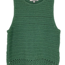 EVALESS Women's Sweater Vest Striped Pullover Tank Top Round Neck Cap Sleeve Lightweight 2025 Summer Casual Clothes Size M