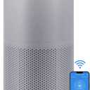 LEVOIT Air Purifiers for Home Large Room Up to 1980 Ft² in 1 Hr With Air Quality Monitor, Smart WiFi and Auto Mode, 3-in-1 Filter Captures Pet Allergies, Smoke, Dust, Pollen, Core 400S, Gray