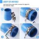 14Pack 2" T Bolt Hose Clamps - 304 Stainless Steel Turbo Intake Clamp for Turbo Tubes, Intercooler Pipes, Heavy Duty Radiator Hose Clamps Adjustable Range 58mm-65mm for 2" Hose ID