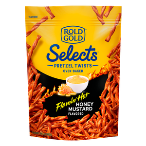 Rold Gold Selects, Flamin Hot Honey Mustard Pretzel Twists, 4 Oz, Best By: OCT 07/25 And 6Pack Set Gold Peak Tea, Sweet Tea, 16.9 fl oz, Best By: Jan 19/26 