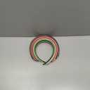 11 Pcs Satin Headbands Bulk 1 Inch Anti-slip Ribbon Hair Bands Plain Hard Headbands for Women Girls DIY Craft Hair Accessories (Multicolor)