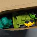 PEADUCK Toddler Car Truck Toys for Kids Ages 3-5, 10-in-1 Dinosaur Carrier Truck with Foldable Track Toys with Spray, Light & Sounds and 9 Dino Cars, Birthday Gift for 3 4 5 6 7 8 Years Old Boys Girls