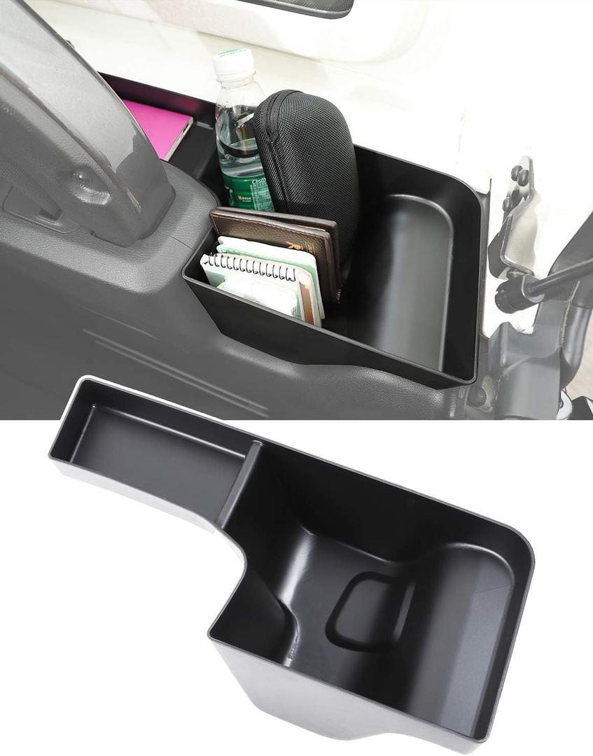 Savadicar RBR Wheel Well Storage Bin Rear Trunk Organizer for 2018-2023 Jeep Wrangler JL JLU 4-Door, Interior Accessories, Right Side, Black