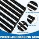 SafBbcue Porcelain Cooking Grid Replacement for Charbroil 7000 Series Gas Grill 7031 7276 7398 7399 GG7132 GG7136 GG7475 GG7476 Charbroil 4152739 4637220 4637284 463728504 Grill Replacement Parts