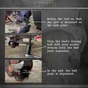 ReluxGo Universal Ball Joint Separator Tool Adjusts from 1-1/2"to 1-7/8", Remover Tool Compatible with Separating Arms, Tie Rods, and Ball Joints on Cars, Trucks, ATVs