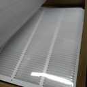 24"x24" Duct Opening Return Air Grille,Air Return Vent Cover Grill for Sidewall and Ceiling,Solid Steel AC Vent Cover HVAC Cold Air Intake Grille Without Filter House,Outer Dimension:25.75X25.75"