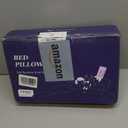 Cooling Body Pillow with Pillowcase, Adjustable Shredded Memory Foam Pregnancy Long Full Bed Body Pillows for Adults Side Sleeper - with Washable Soft Cooling Double-Sided Cover, 20x54 inch (Blue)