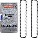 2PC 14" Chainsaw Chain for DEWALT DCCS674X2, 14 Inch Replacement Chain for DEWALT DCCS674 / DCCS674B Chainsaw