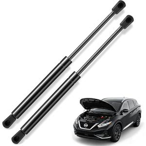 Front Hood Struts, Hood Shocks Lift Supports Replacement for 2015-2022 Nissan Murano S SL SV, OEM#7094, 654705AA0A, Pack of 2