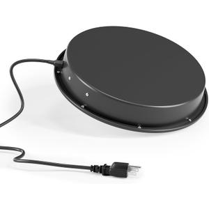 Chicken Water Heater for Winter, 110 Watt Chicken Drinker Heated Base 11 in Chicken Waterer Heater with Thermostat