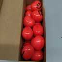 Blulu 30 Pieces Heart Stress Relief Balls, Smile Funny Face Mini Foam Balls for School Carnival Reward, Valentine Party Gift Bag Fillers(Red)