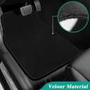 GXARTS Waterproof Car Floor Mats Carpet Full Set Fit for Nissan Altima 2019 2020 2021 2022 2023 2024 2025 | All-Weather Protect, with Anti Sliding Back