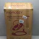 Momcozy 2-in-1 Electric Baby Swing, Dual-Arm Support System & Parent-Inspired Motions, Convertible to Toddler Seat up to 66 lbs, Adjustable Height, Lightweight, Khaki