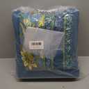 TEXSTEAD King Quilt Set for Bed - 100% Cotton Quilts Patchwork Comforter Coverlet Bedspread Reversible 90"x104" with 2 Pillow Shams (Bule)