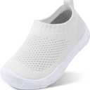 JOINFREE Toddler Boys Girls Sneaker Slip On Shoes Kids Lightweight Breathable Walking Shoes, 7 Toddler