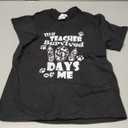My Teacher Survived 101 Days of Me School Dalmatian Dog T-Shirt for Men Women Girls Kids Small