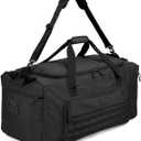 120L Extra Large Gym Duffle Bag for Men Women with Shoes Compartment Heavy Duty Tactical Sports Duffel Bag Big Football Baseball Basketball Soccer Hockey Team Equipment Bag, Black