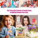 Flower Bouquets Toys,DIY Craft Kits Toys for Girls-Flowers Market Toy,Build Your Flower Bouquet,Arts & Crafts for 4+ Year Teen Girl, Educational Activity Preschool,Christmas Stocking Stuffers Gifts