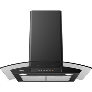 CIARRA Black Range Hood 30 inch with Soft Touch Control 450 CFM Stove Vent Hood for Kitchen with 3 Speed Exhaust Fan Auto Shut Off Function CAB75502