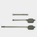 Unisex Mini  , Adjustable Strap Nylon Cross Body Sling Bag for Workout, Running, Traveling, Hiking. (Two Way Plastic Zipper, Grey Sage)