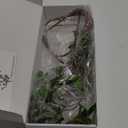 Artificial Plant 43.3 Inch Green Branches Leaf Shop Garden Office Home Decoration (2 pcs)