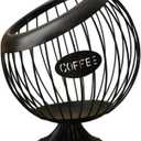 Generic Coffee Pod Rack And Capsule Holder Set for Home Or Office, Black