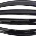Tape-On Window Visors Deflectors Rain Guards 4 Piece Set Compatible with 2013-2019 Ford Escape 94383