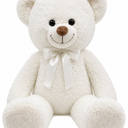 Holiday Home Jumbo Bear Plush - White