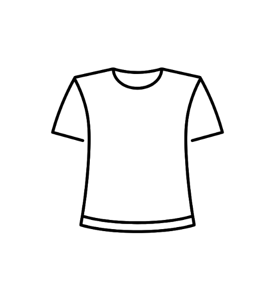 T-shirt, Size 3XL, Black 
