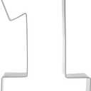 Keewah Number One 1 Cookie Cutter, 4.5 x 3.5 inch, Stainless Steel