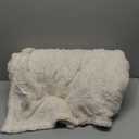 Bedsure GentleSoft Blankets Queen Size for Bed - Super Soft Cozy Blanket for Women Men Girls, Large Fuzzy Fleece Throw for Bedroom Decor, Cream, 90x90 Inches