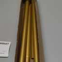 Gold Shower Curtain Rod 31-79 Inches Non-Slip Shower Rod Tension Mounted No Drill Shower Curtain Rods Spring Tension Rod Adjustable Tension Curtain Rod for Windows Bathroom