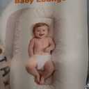 Baby Nest (0-9 Months) Organic Cotton Baby Lounger - Blue