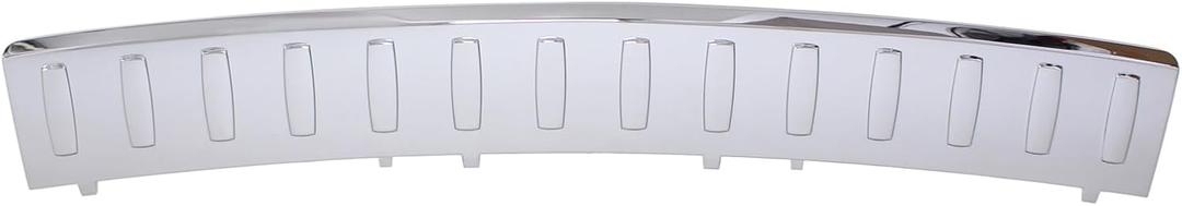 Rear Bumper Step Pad Trim Molding Chrome for Mercedes-Benz GLE400 2016-2019, GLE43 AMG 2017-2019, GLE63 AMG 2016-2019, GLE63 AMG S 2016-2019, GLE350 GLE550 GLE550e 2016-2018, GLE300d 2016-2017