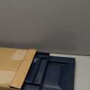 Ekena Millwork LP2S12X03900MB Lifetime Vinyl Standard Shutter (Per Pair), 12"W x 39"H, Midnight Blue