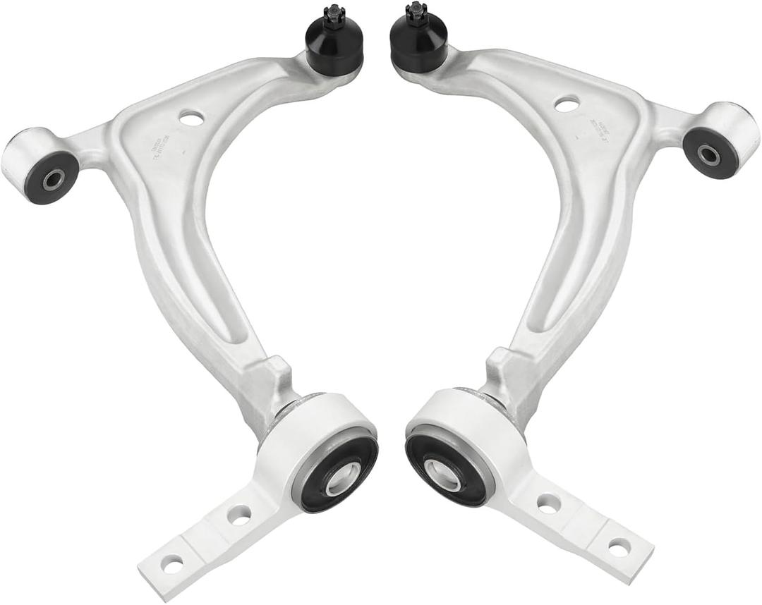 Front Lower Control Arm with Ball Joint for 2002-2006 Nissan Altima, for Nissan Maxima 2004-2008 Driver & Passenger Side Suspension kit K620166 K620167 2pcs